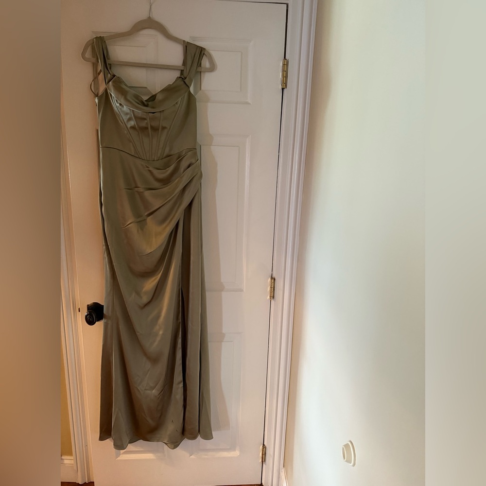 Revelry Paris Satin Dress